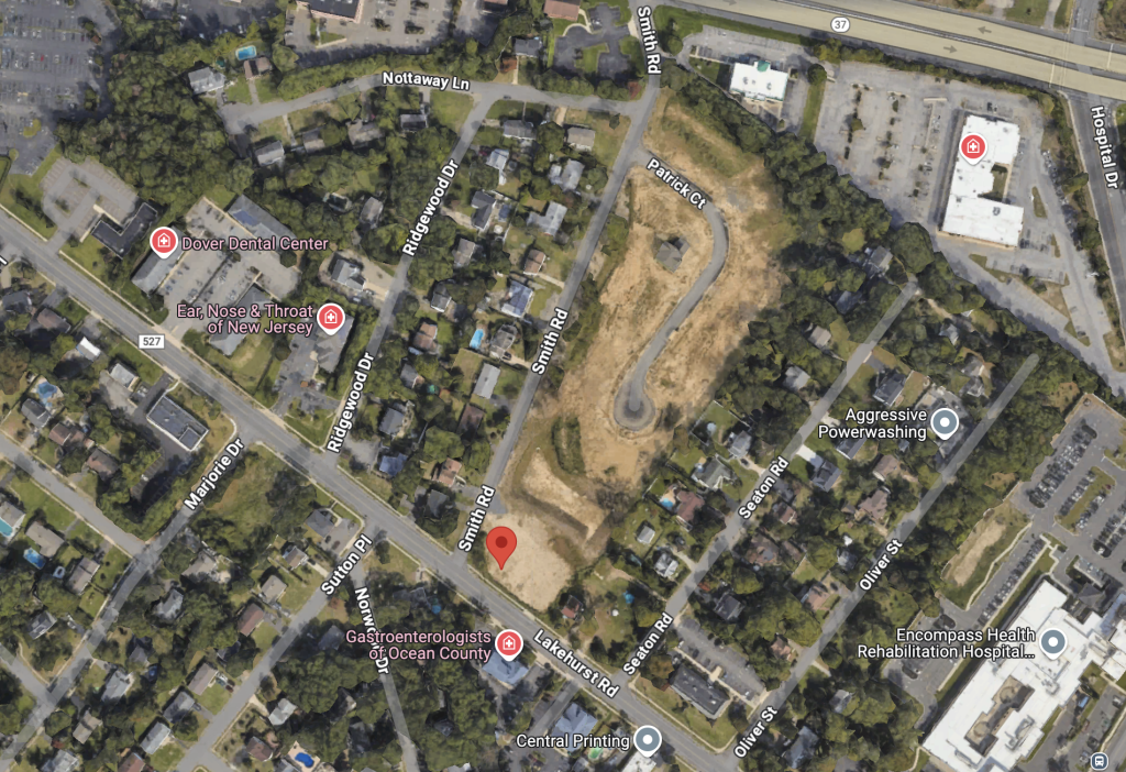 A medical resident housing building proposed for 478 Lakehurst Road, Toms River, N.J. (Credit: Planning Document)